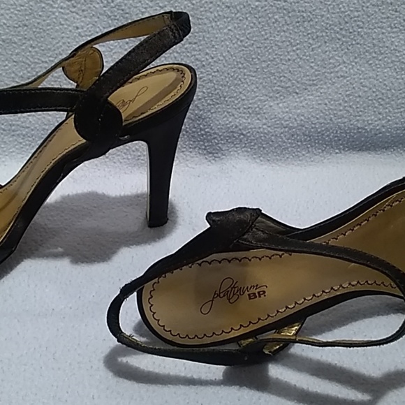 Platinum BP heels - Picture 3 of 4
